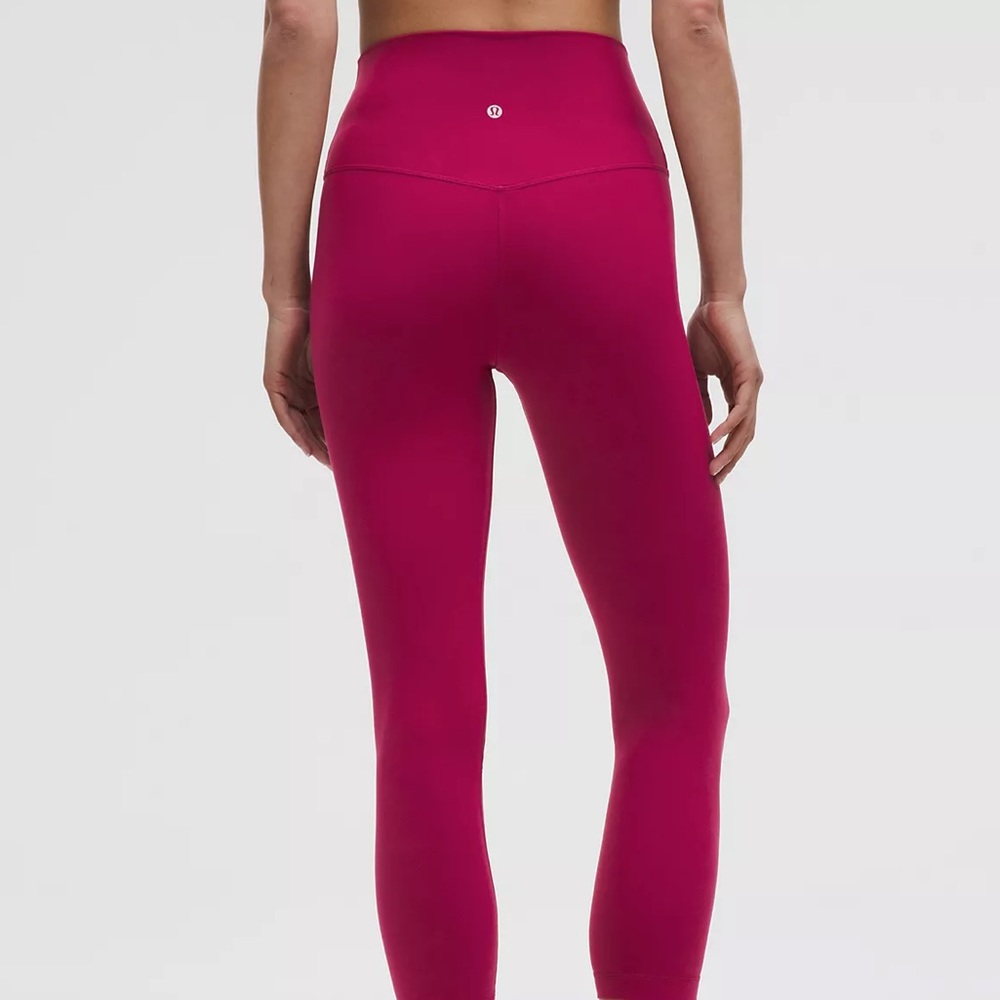 lululemon athletica Magenta Smoke High-Waisted Leggings 28” Size 2